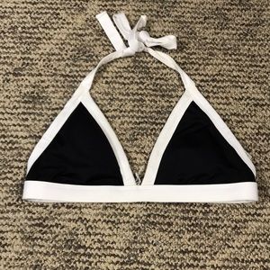Mossimo Black & White Triangle Bikini